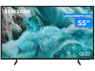 Smart TV 55" Samsung 4K QLED Ultra QN55Q7FAAGXZD Tizen Q4 AI 3 HDMI
