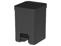 Lixeira para Cozinha com Pedal Basculante 12L Ou Trium - 1