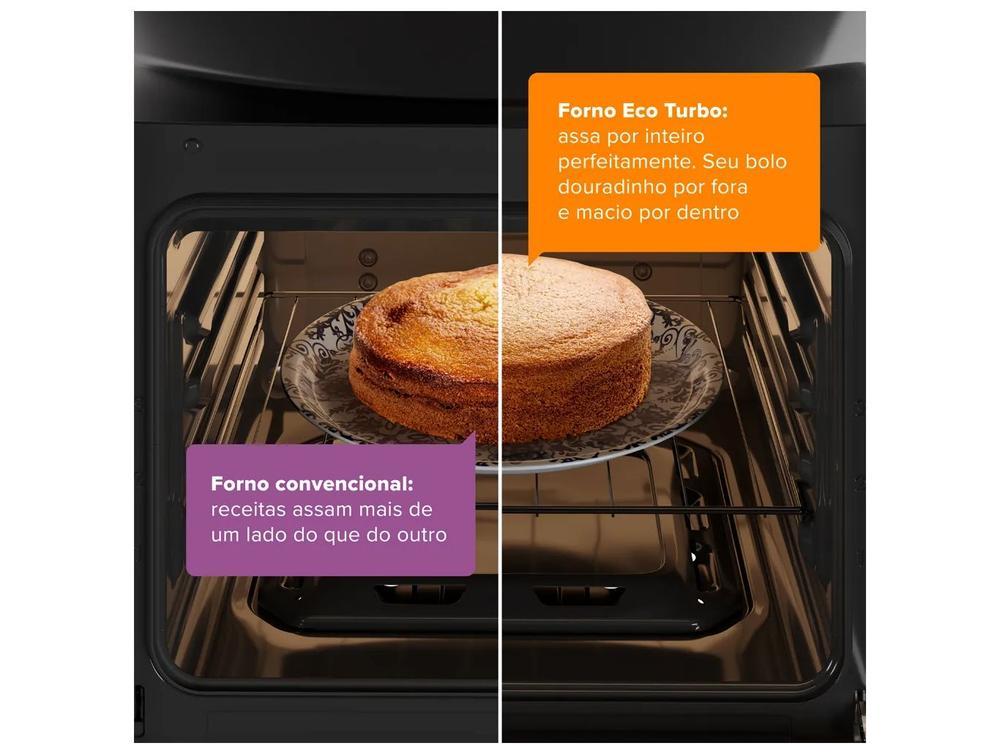 Fogão 4 Bocas Continental Inox Preto FC4GB - 4