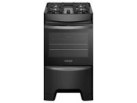 Fogão 4 Bocas Continental Inox Preto FC4GB - 1