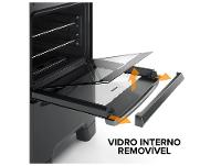 Fogão 4 Bocas Continental Inox Preto FC4GB - 6