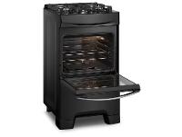 Fogão 4 Bocas Continental Inox Preto FC4GB - 8