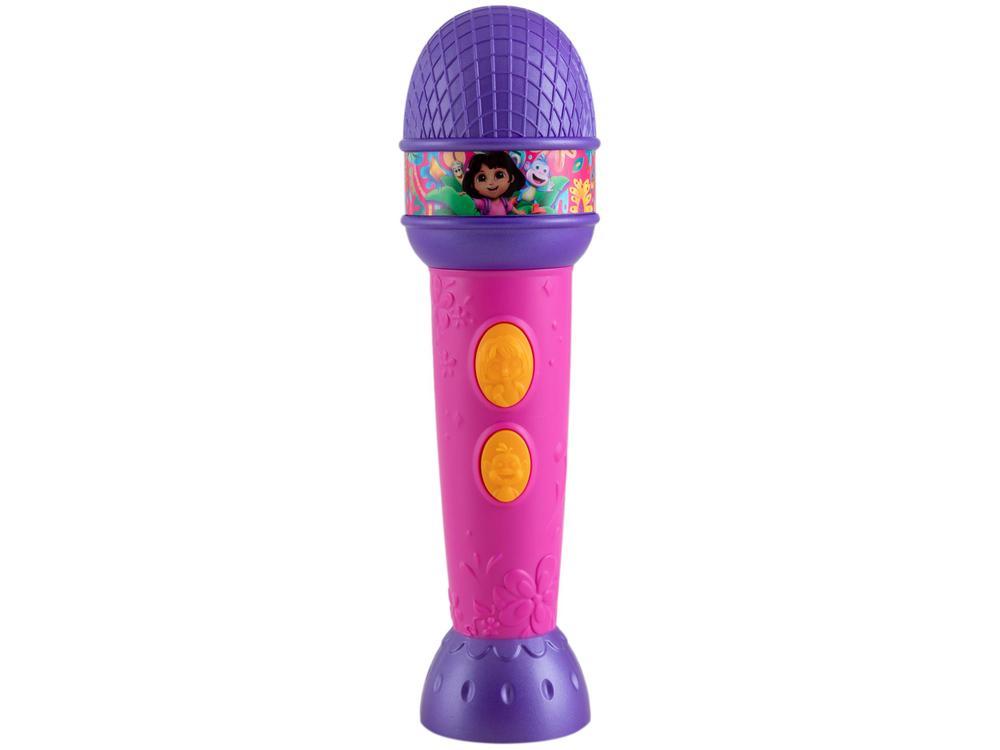 Microfone Infantil Emite Sons Dora Aventureira - 2