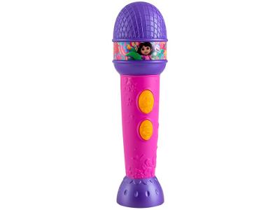 Microfone Infantil Emite Sons Dora Aventureira
