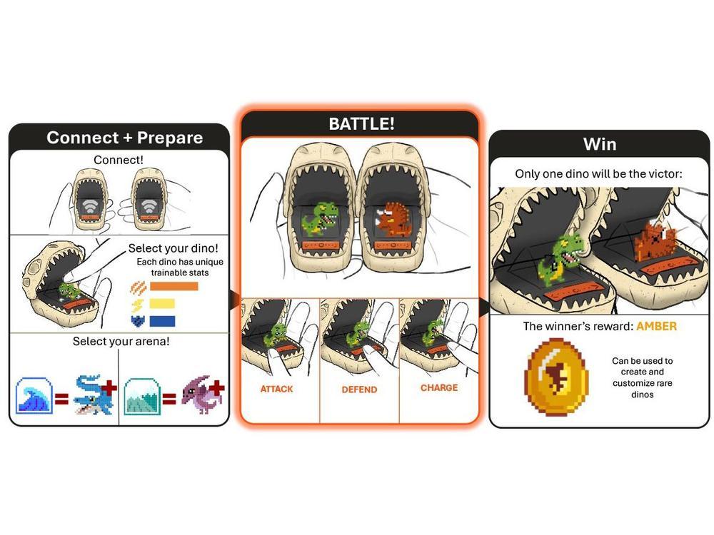 Bichinho Virtual Jurassic World Bitzee Emite Som - 4