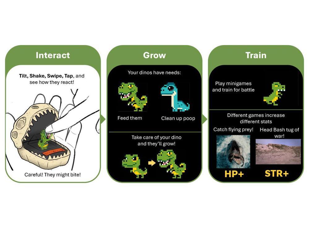 Bichinho Virtual Jurassic World Bitzee Emite Som - 5