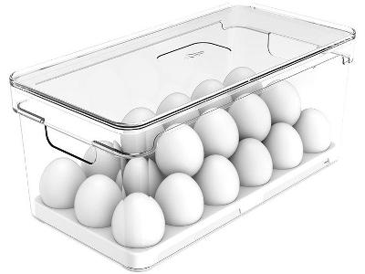 Porta-ovos para Geladeira Ou Clear Fresh 36 Ovos 3 Peças