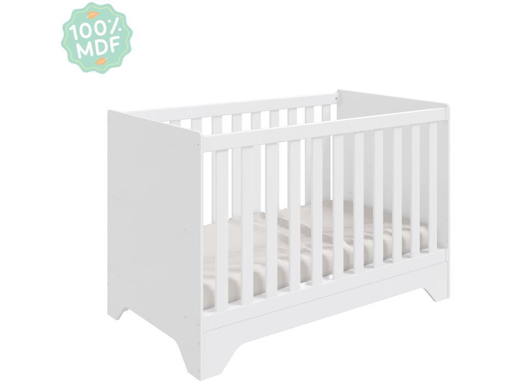Berço Mini Cama Branco Moveis Peroba Encantare - 5