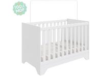 Berço Mini Cama Branco Moveis Peroba Encantare - 6