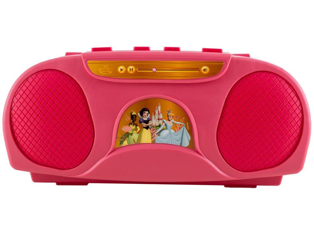 Caixa de Som Amplificada Candide Disney Princesas Boom Box Karaokê - 2