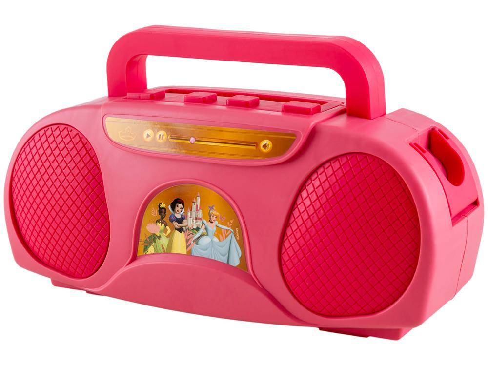Caixa de Som Amplificada Candide Disney Princesas Boom Box Karaokê - 3