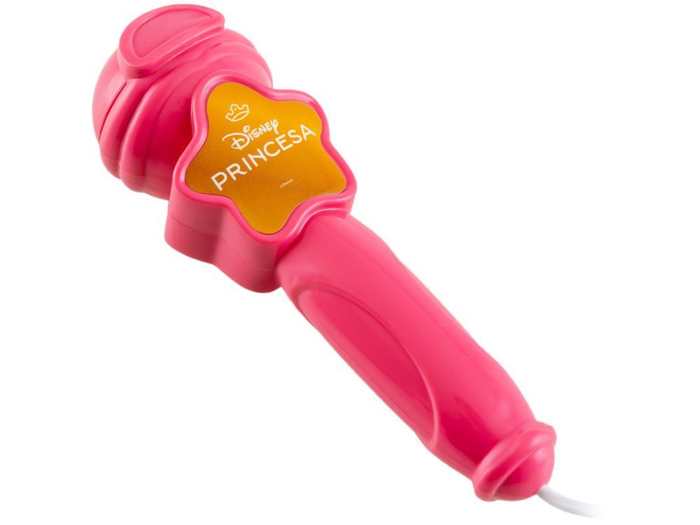 Caixa de Som Amplificada Candide Disney Princesas Boom Box Karaokê - 8