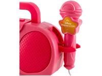 Caixa de Som Amplificada Candide Disney Princesas Boom Box Karaokê - 7