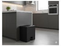 Lixeira para Cozinha com Pedal Basculante 20L Ou Trium - 3