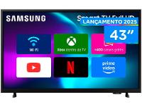 Smart TV 43" Samsung Full HD 43F6000F Tizen Hyper Real 2 HDMI - 1