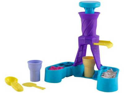 Massinha de Areia Estação de Sorvete Kinetic Sand