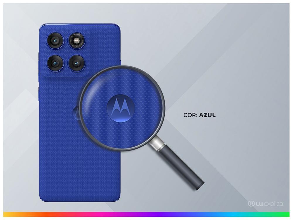 Smartphone Motorola Edge 60 Pro 256GB Azul 5G 24GB RAM 6,7" Câm. Tripla + Selfie 50MP - 4