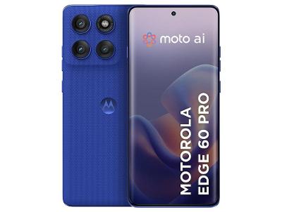 Smartphone Motorola Edge 60 Pro 256GB Azul 5G 24GB RAM 6,7" Câm. Tripla + Selfie 50MP