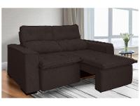 Sofá 3 Lugares Retrátil Reclinável Suede Califórnia JW Estofados - 1