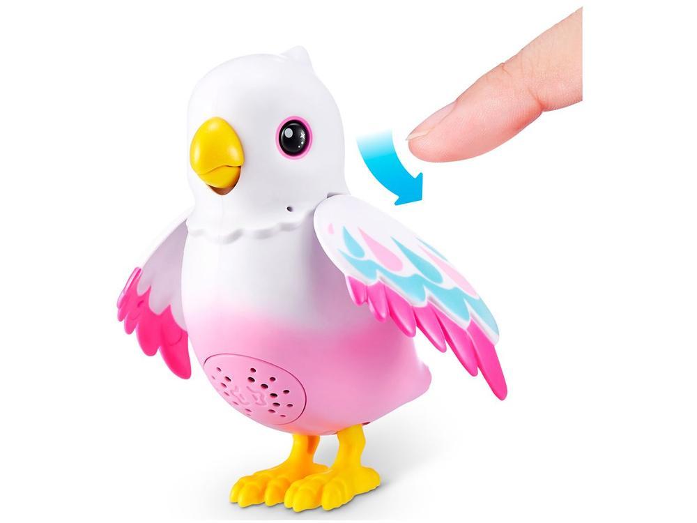 Pelúcia Pets Alive Polly Magic Bird Emite Som  - 4