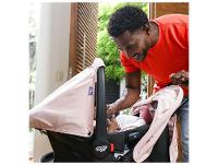 Carrinho de Bebê com Bebê Conforto Cosco Kids Toffy Duo 3 Rodas 0 a 15kg