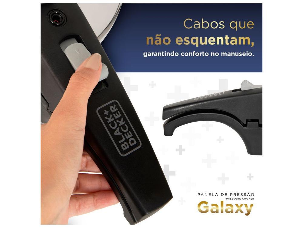 Panela de Pressão Black+Decker Inox 6L Fundo Triplo Galaxy - 5