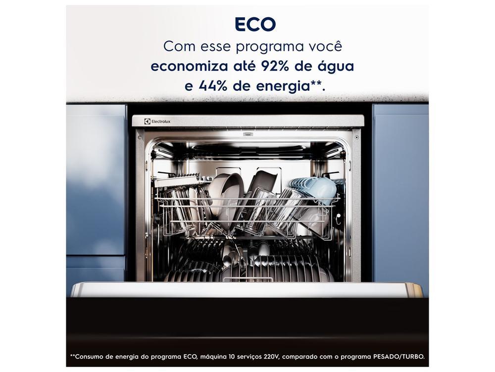 Lava-louças Electrolux 10 Serviços com Função Higienizar LB10E Branca - 8