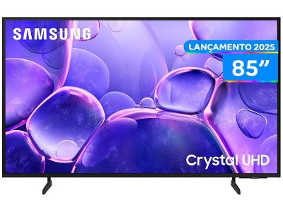 Smart TV 85" Samsung 4K Crystal UHD 85U8100F Tizen 3 HDMI