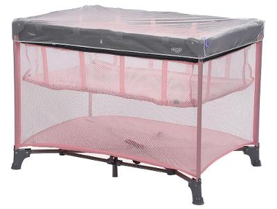 Berço Portátil Cosco Kids Cozzy até 18kg Rosa