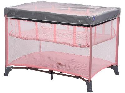 Berço Portátil Cosco Kids Cozzy até 18kg Rosa