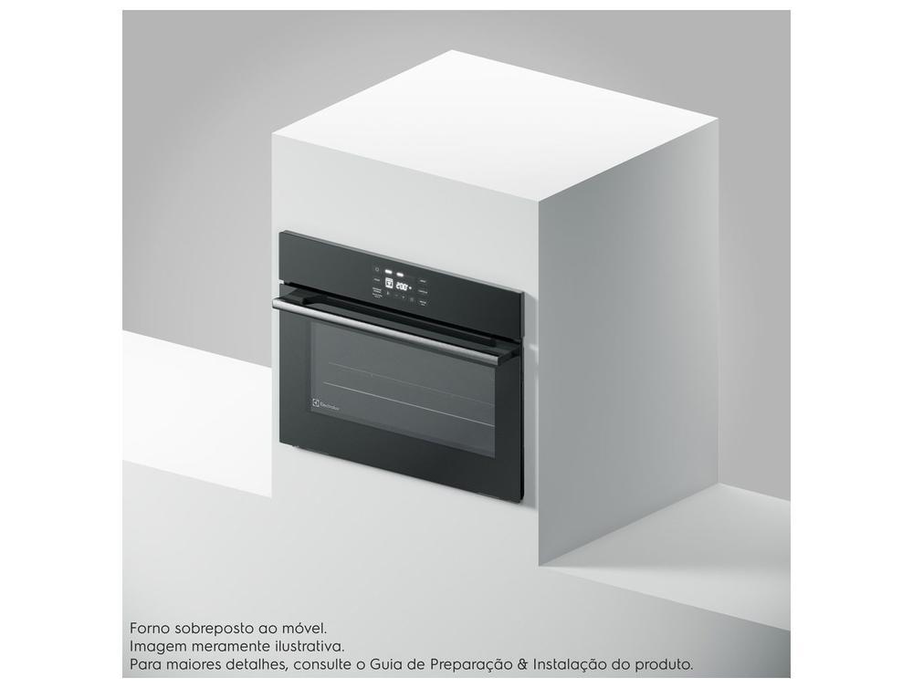 Forno Elétrico de Embutir Electrolux Multifuncional 50L Preto Experience OE5EA - 4