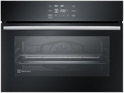 Forno Elétrico de Embutir Electrolux Multifuncional 50L Preto Experience OE5EA