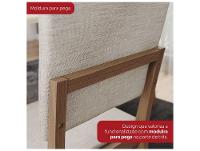 Mesa de Jantar 4 Cadeiras Quadrada Henn Dora - 9