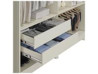 Guarda-roupa Casal com Espelho 4 Gavetas 6 Portas Made Marcs Torino - 5