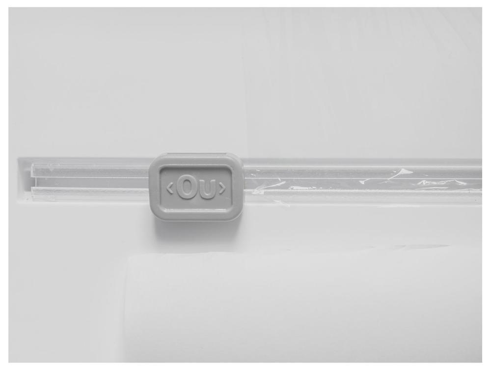 Caixa Organizadora de Rolos com Tampa Ou Clear Branca - 6