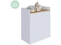 Berço 4 em 1 Branco e Amêndoa Moveis Peroba Confort Multi - 5