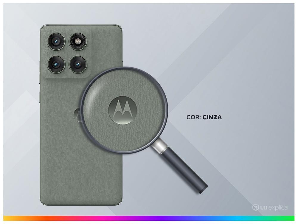Smartphone Motorola Edge 60 Pro 512GB Cinza 5G 24GB RAM 6,7" Câm. Tripla + Selfie 50MP - 4