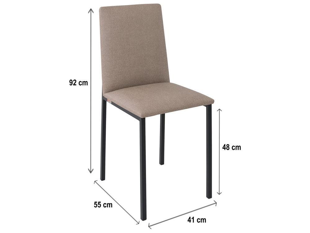 Mesa de Jantar 6 Cadeiras Retangular Ciplafe Dubai - 3