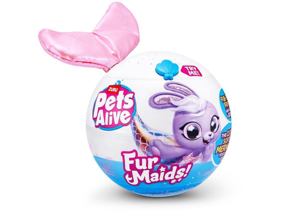 Pelúcia Pets Alive Furmaids Emite Sons e Luzes - 3