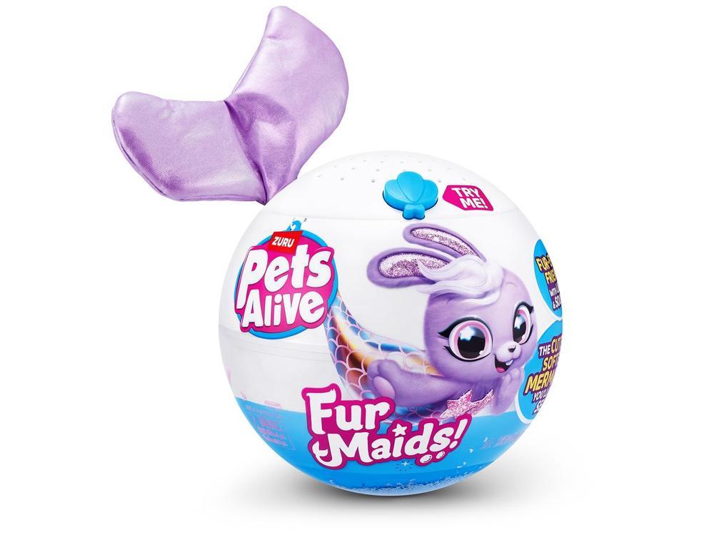 Pelúcia Pets Alive Furmaids Emite Sons e Luzes - 7