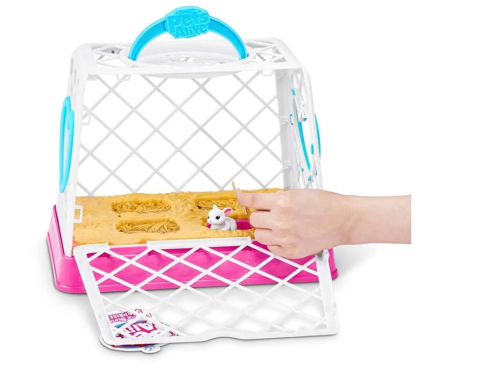 Pelúcia Pets Alive Mamãe Coelha Mama Bunny & Baby  - 8