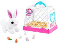 Pelúcia Pets Alive Mamãe Coelha Mama Bunny & Baby  - 1