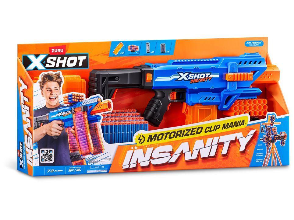 Lançador de Dardos X-Shot Insanity Motorized Clip  - 5