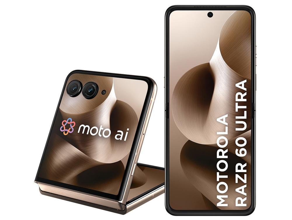 Smartphone Motorola Razr 60 Ultra 1TB Madeira 5G 32GB RAM 7" Câm. Dupla + Selfie 50MP - 1