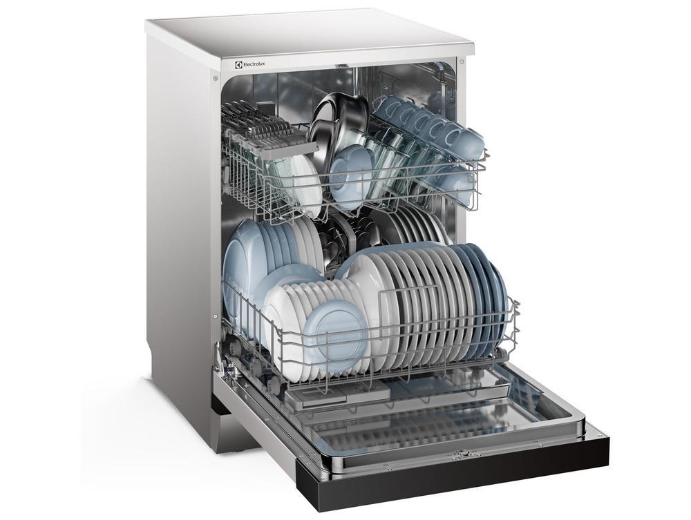 Lava-louças Electrolux 14 Serviços com Função Higienizar LS14E Prata - 5
