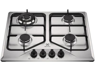 Cooktop 4 Bocas a Gás GLP Electrolux Mesa Inox Multi Chama KE4XC