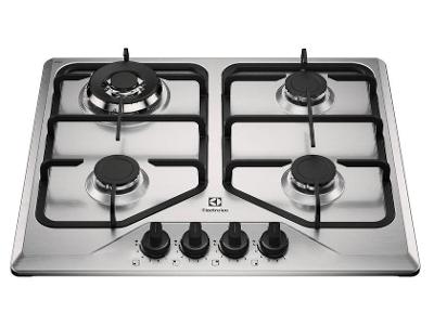Cooktop 4 Bocas a Gás GLP Electrolux Inox KE4XC