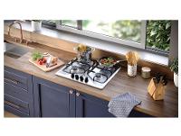 Cooktop 4 Bocas a Gás GLP Electrolux Inox KE4XC - 6