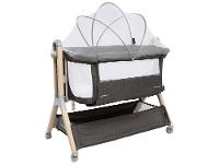 Berço Portátil Safety 1st Palace com Mosquiteiro 0 a 9kg Cinza - 1