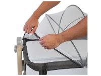 Berço Portátil Safety 1st Palace com Mosquiteiro 0 a 9kg Cinza - 5